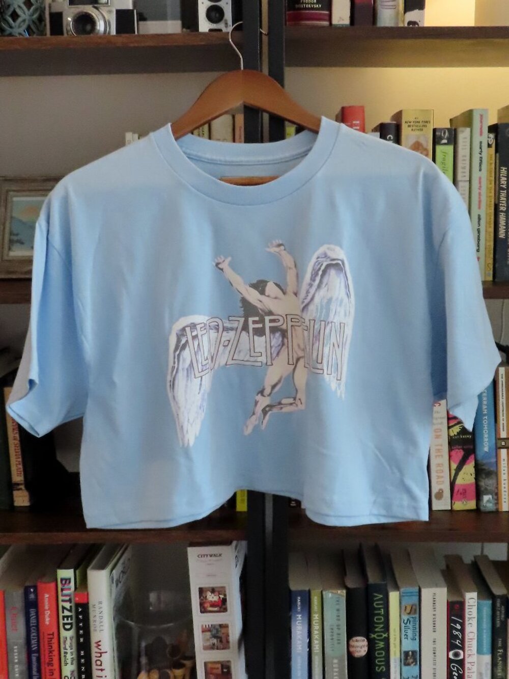 Led Zeppelin cropped band Tshirt